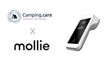 Mollie pin Terminal connected to Camping.care
